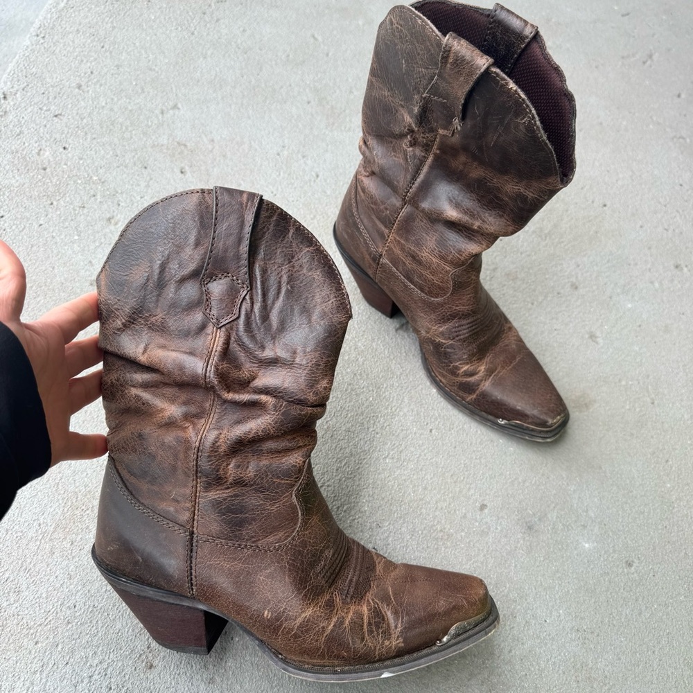Durango Western Boots Crush Sultry Slouch Sunset 6